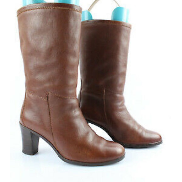 A.P.C. Shoes - • APC • Brown Leather Heeled Boots 39